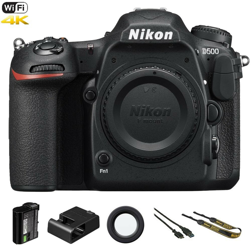 Nikon D500 / D 500 20.9 Mp 4k Wifi Dslr Camera (body Only) Brand New