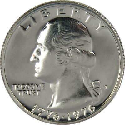 1976 S Washington Bicentennial Quarter Choice Proof 40% Silver 25c Us Coin