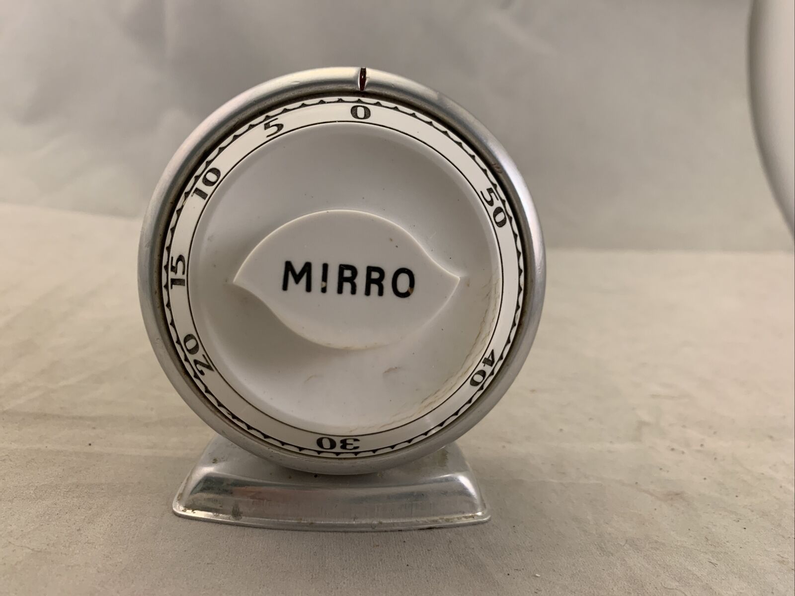 Vintage Robert Shaw Mirro Aluminum 60 Minutes Kitchen Timer Good Condition