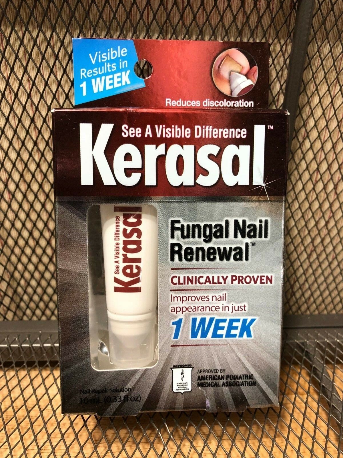 New Kerasal Fungal Nail Renewal Cream Tube 10ml .33 Oz Nib  #1613 1 Week Results