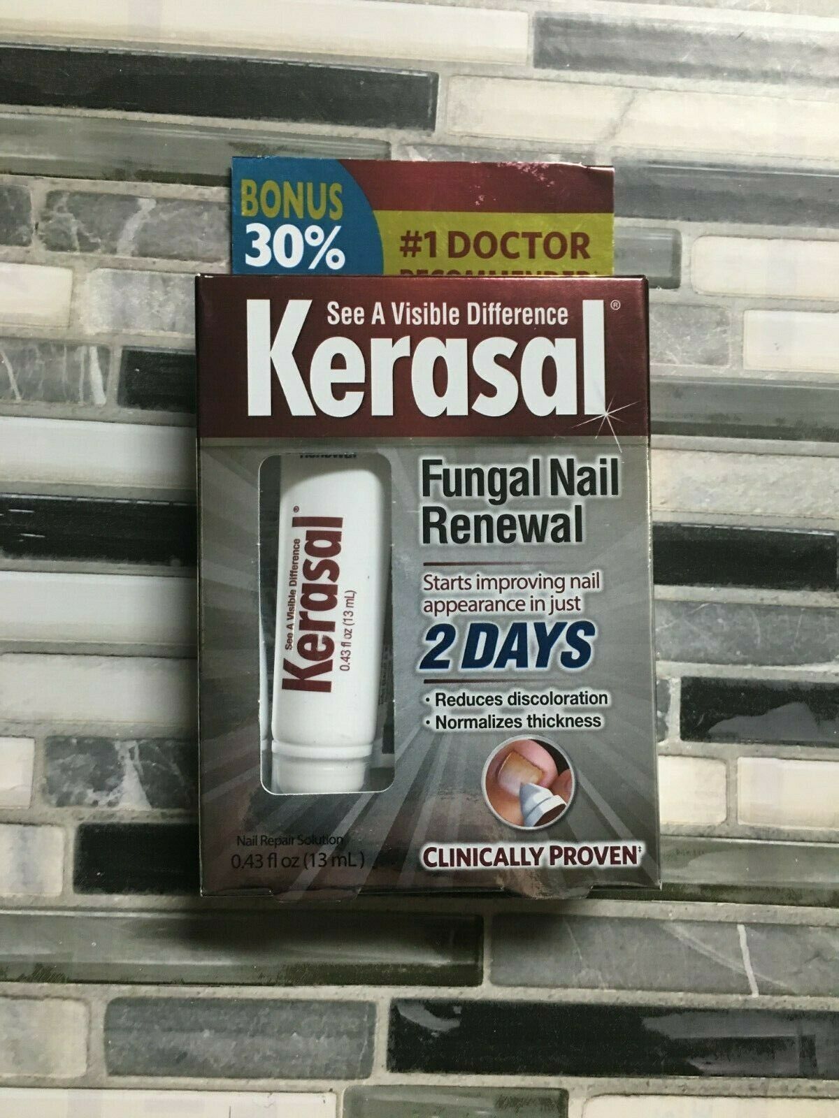Kerasal Nail Fungal Nail Renewal Treatment 3 Month Supply 0.33 Oz/10 Ml #1613