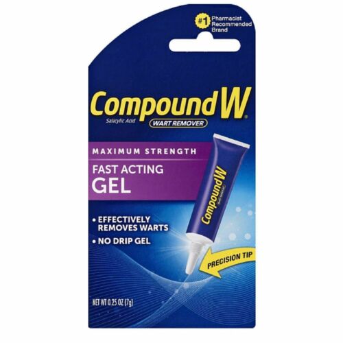 Compound W Maximum Strength Wart Remover Fast Acting Gel 0.25 Oz