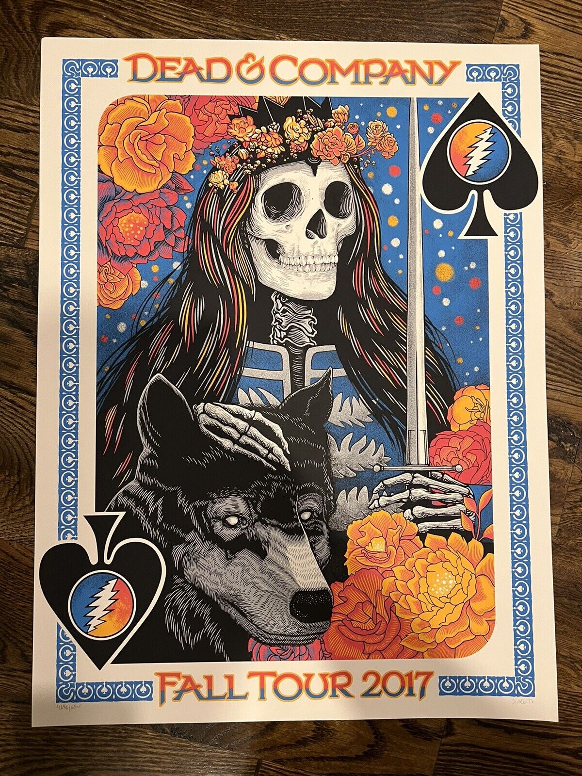 Greatfull Dead And Co Poster Fall 2017