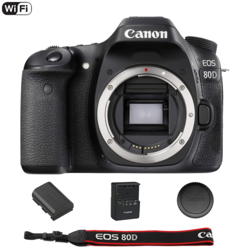 Canon Eos 80d Dslr Camera (body) Brand New