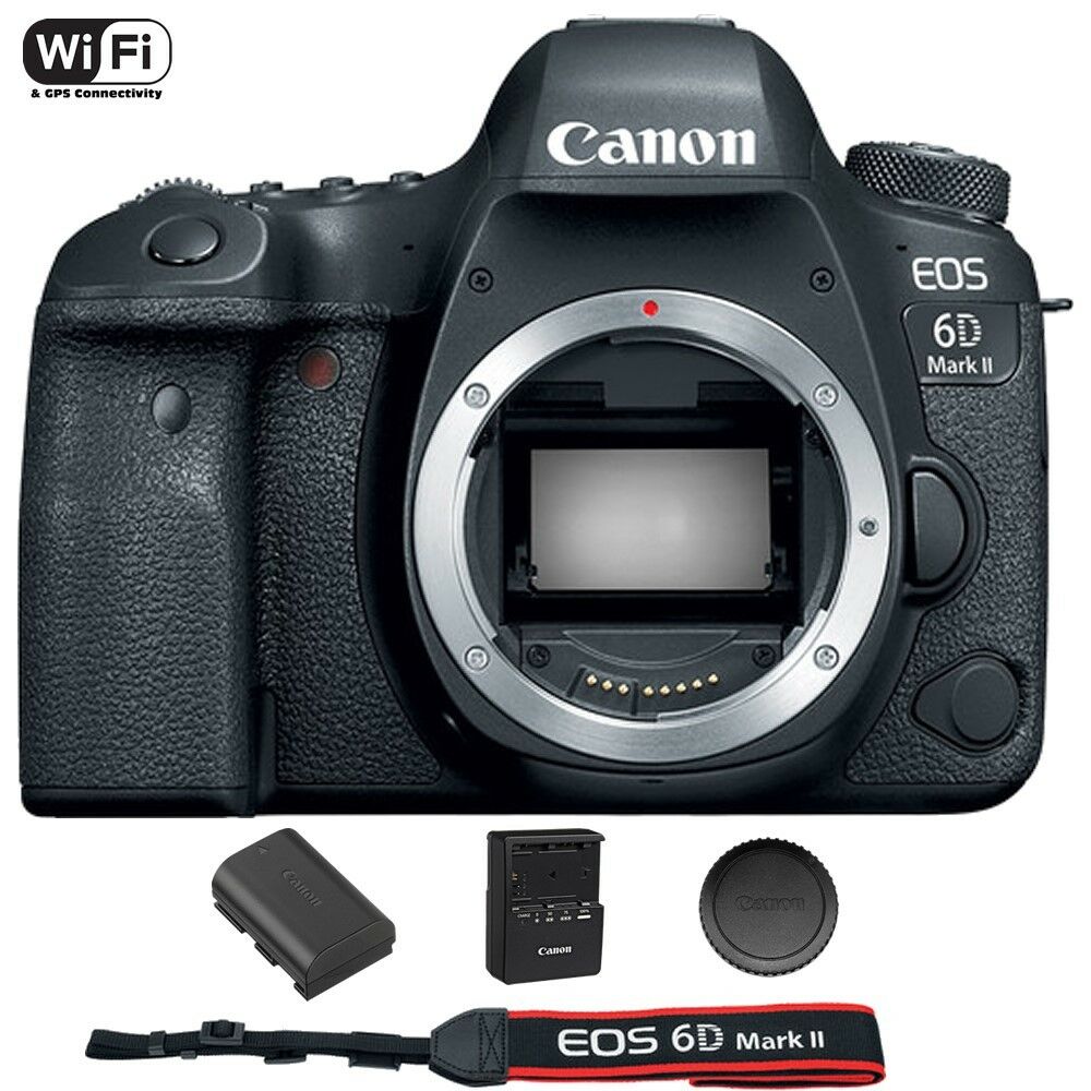 Canon Eos 6d Mark Ii / Mk 2 Digital Slr Camera (body) Brand New