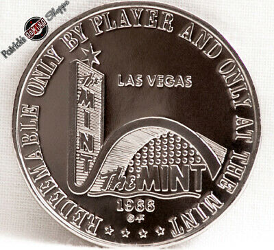 $1 Proof-like Slot Token The Mint Casino 1966 Fm Franklin Mint Las Vegas Nevada