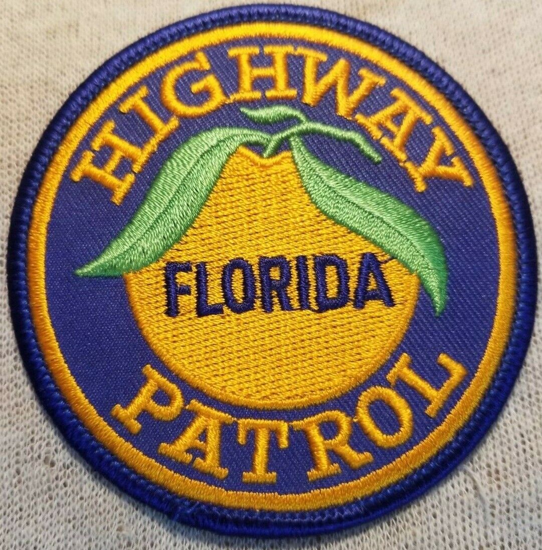 Fl Florida Highway Patrol Patch (3in Mini Patch)