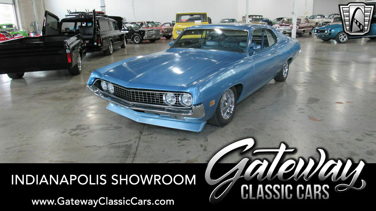 1970 Ford Torino  Blue 1970 Ford Torino  302 V8 3 Speed Automatic Available Now!