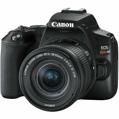 Canon Eos Rebel Sl3 With 18-55mm Is Stm Dslr Camera Kit 3453c002