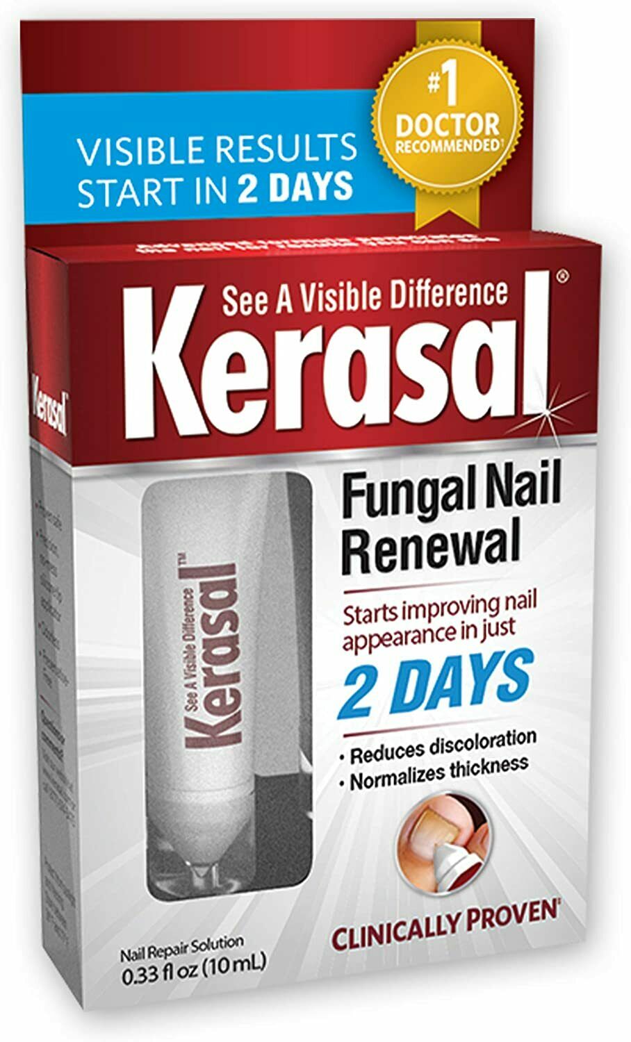 Kerasal Fungal Nail Renewal Treatment, Restore Healthy Appearance (0.33 Fl Oz)
