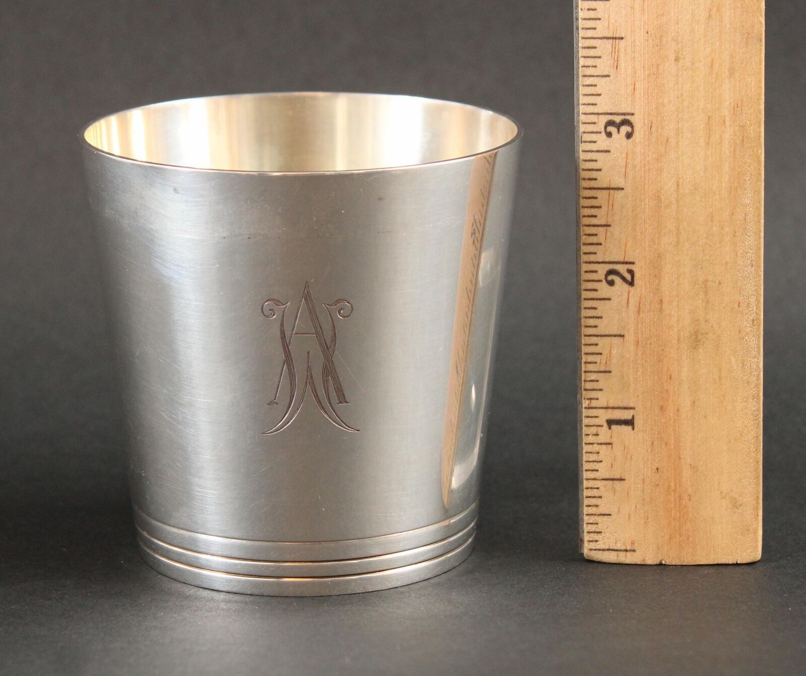 Antique Tiffany M-mark Sterling Silver Mint Julip Cup, William Astor Attribution