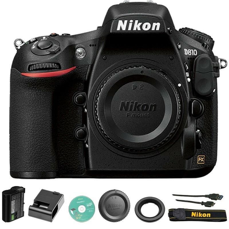Nikon D810 36.3 Mp Fx-format Full Hd 1080p Video Digital Slr Camera Body