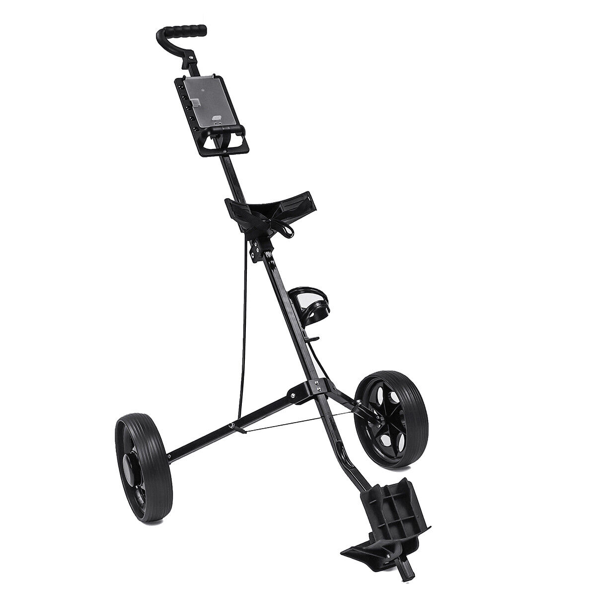 Foldable Adjustable Lightweight Golf Push Cart Golf Trailer Handle Golf Carrier