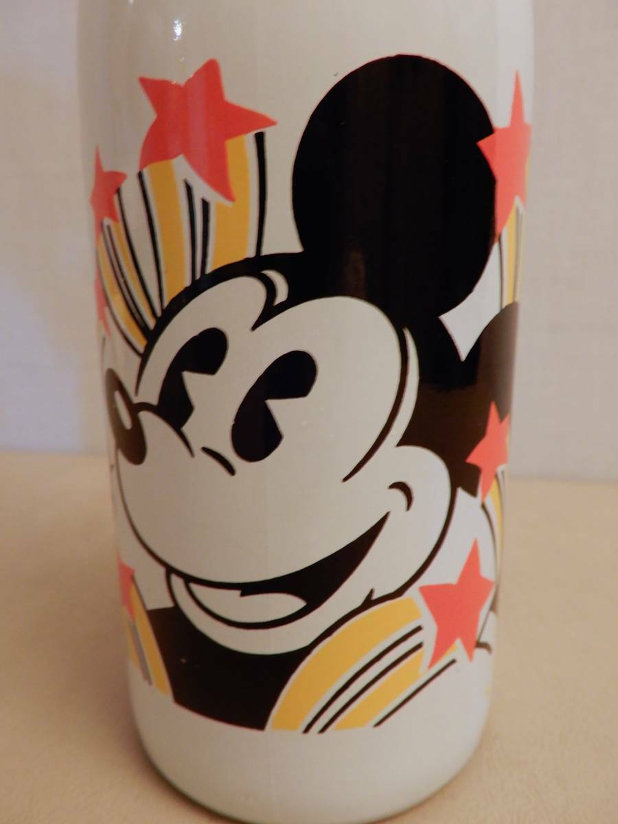 1977 Nsda Convention Disney Glass Drink Un-open Bottle Mickey Donald Goofy