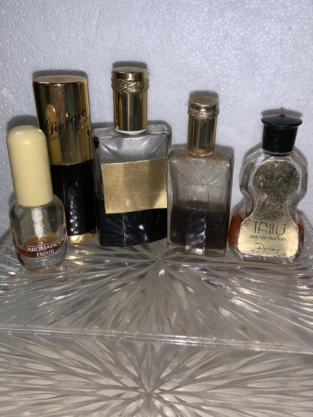 Vintage Perfume Minis Estée Lauder Youth Dew Bath Oil Dana Tabu Violin Aromatics