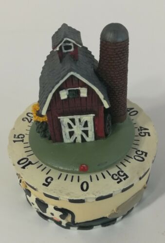 Vintage Barn Timer Rustic Cute Country Kitchen Hand Painted