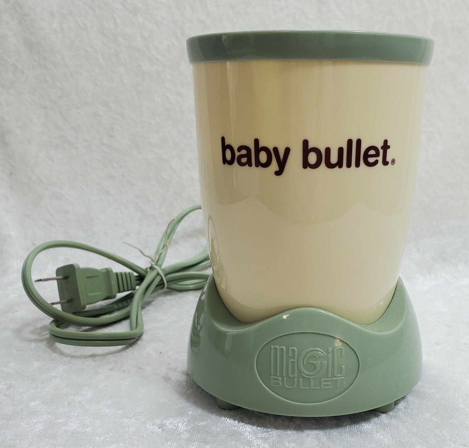 Magic Bullet Baby Bullet Food Blender Power Base Motor Only -tested!