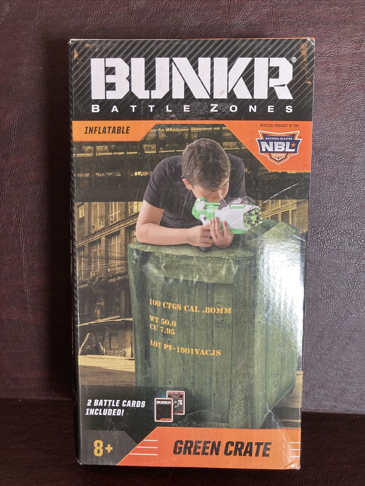 Bunker Battle Zones Inflatables New Green Crate